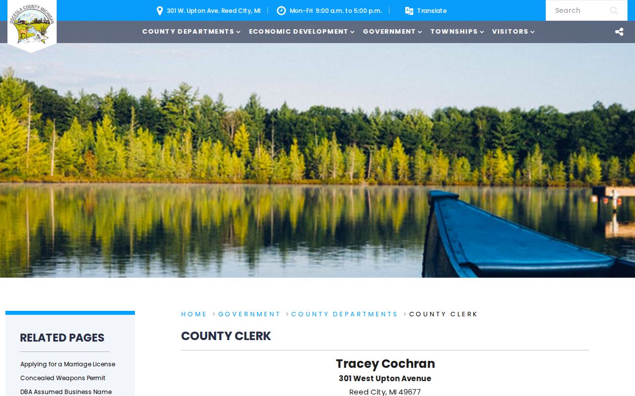 Osceola County Clerk criminal court case records