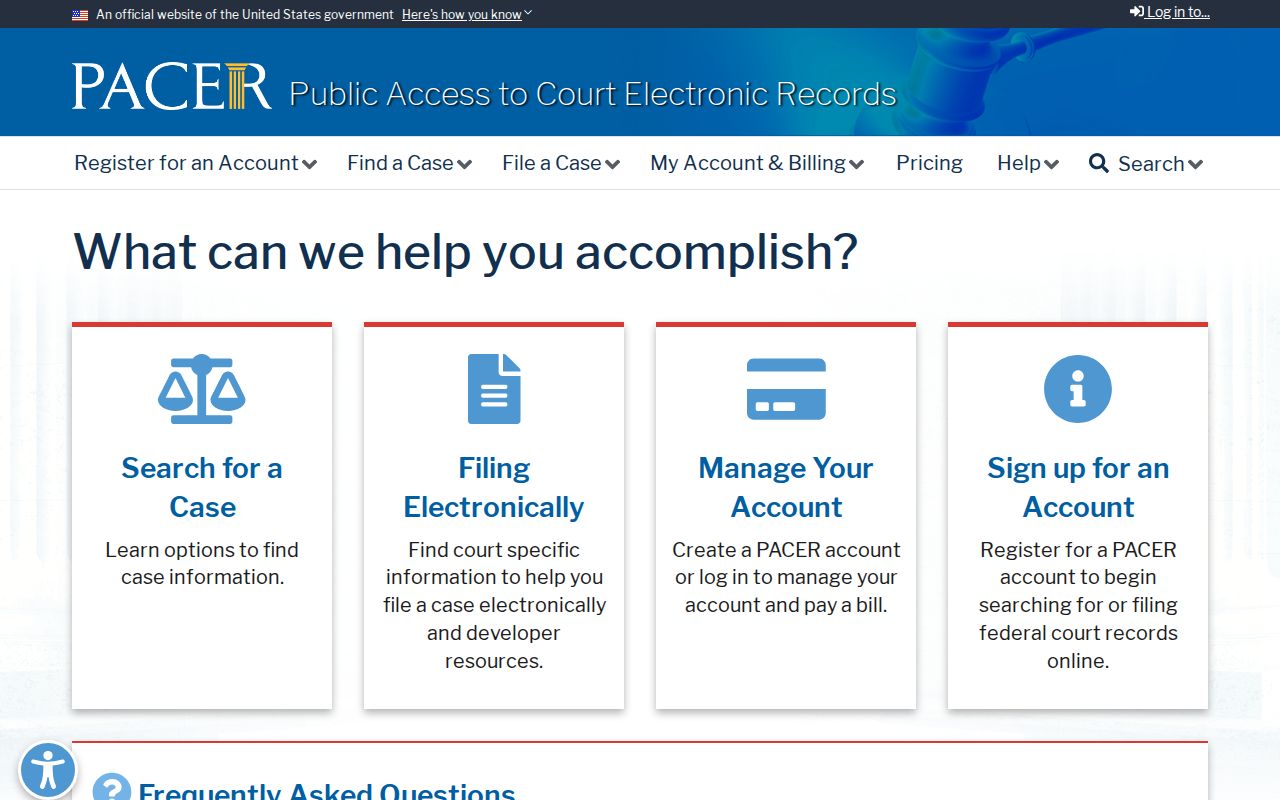 PACER federal criminal court cases for Osceola County